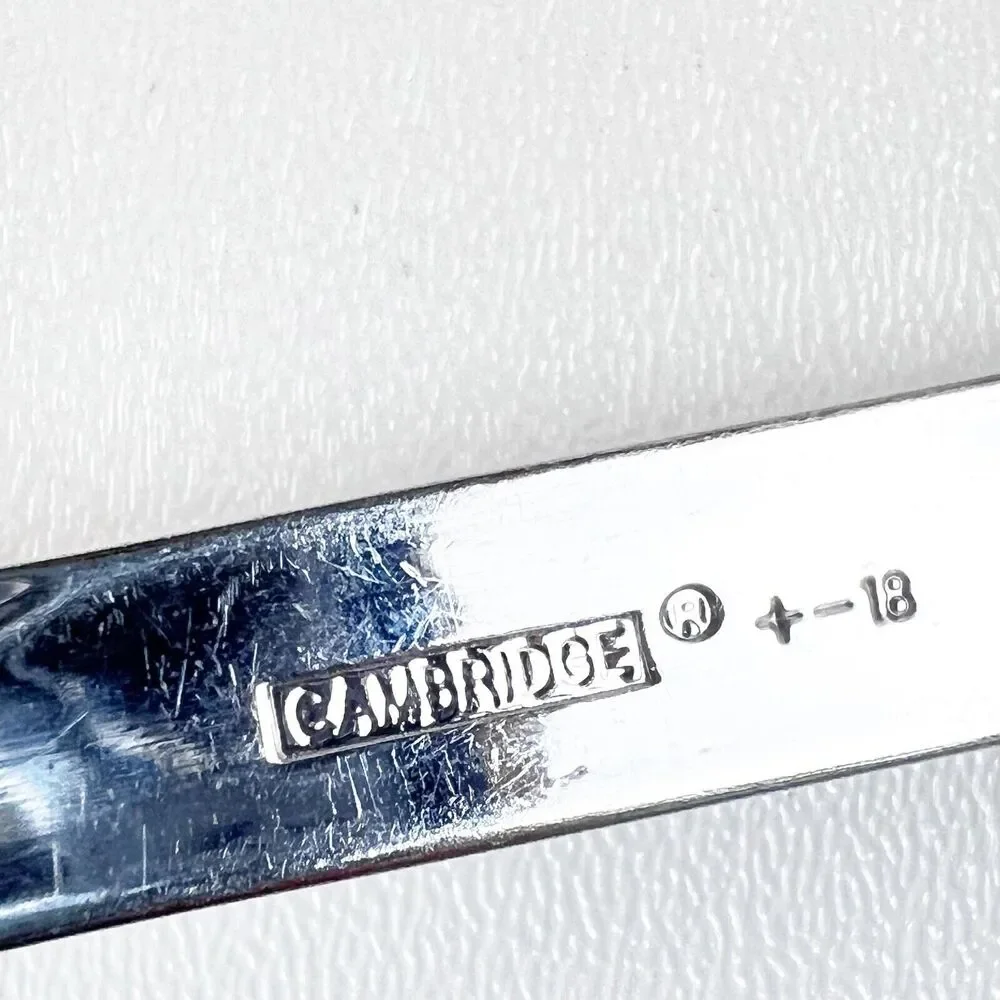 Set 3 Cambridge Stainless Maren Frost Teaspoons